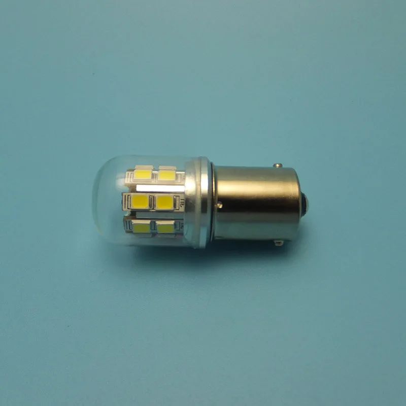 MIDCARS wholesale G18 BA15S 6V 12V LED Bulbs P5W Brake Lights Tail Turn Light R5W Lamp parking Reserve Lights light source