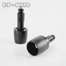 22 мм мотоцикла с ЧПУ Руль кепки ручка бар ручки концы для Ducati Multistrada 1100/1200 Streetfighter 848 Hypermotard 796/821