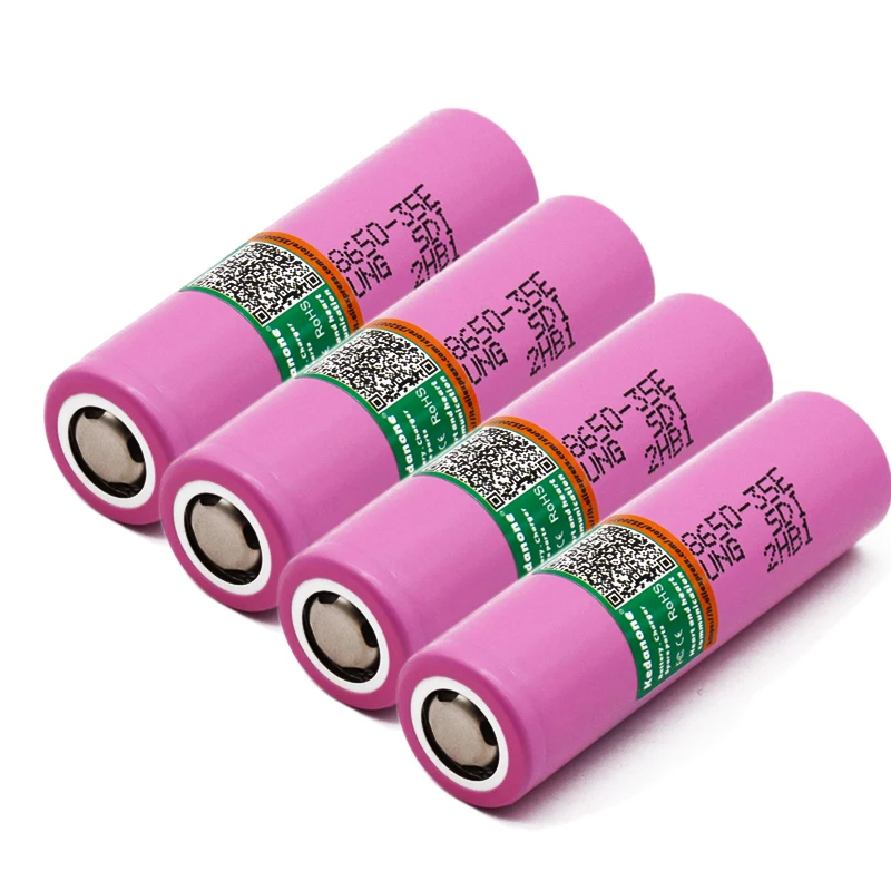 Оригинальные inr18650 35e для samsung 18650 3500 mAh 13A разряда INR18650 35E 18650 Батарея li-ion 3,7 v аккумуляторная Батарея