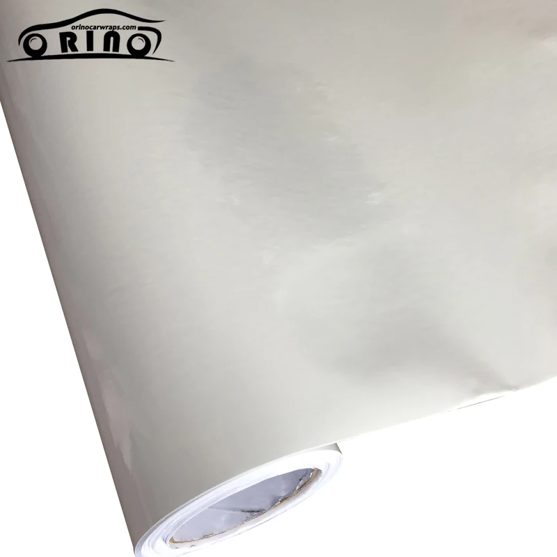 10/20/30/40/50X152CM Glossy White Vinyl Film Sticker White Gloss Car