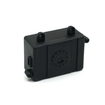 

1PC Black RC Car Radio Box Parts Plastic ESC Receiver Box for 1/10 D90 D110 Axial SCX10 Crawler Car High-quality