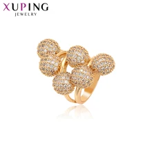 Xuping Роскошные ювелирные изделия темперамент дамы новейшие позолоченные кольца высокого качества для женщин Рождество S122.7-15839