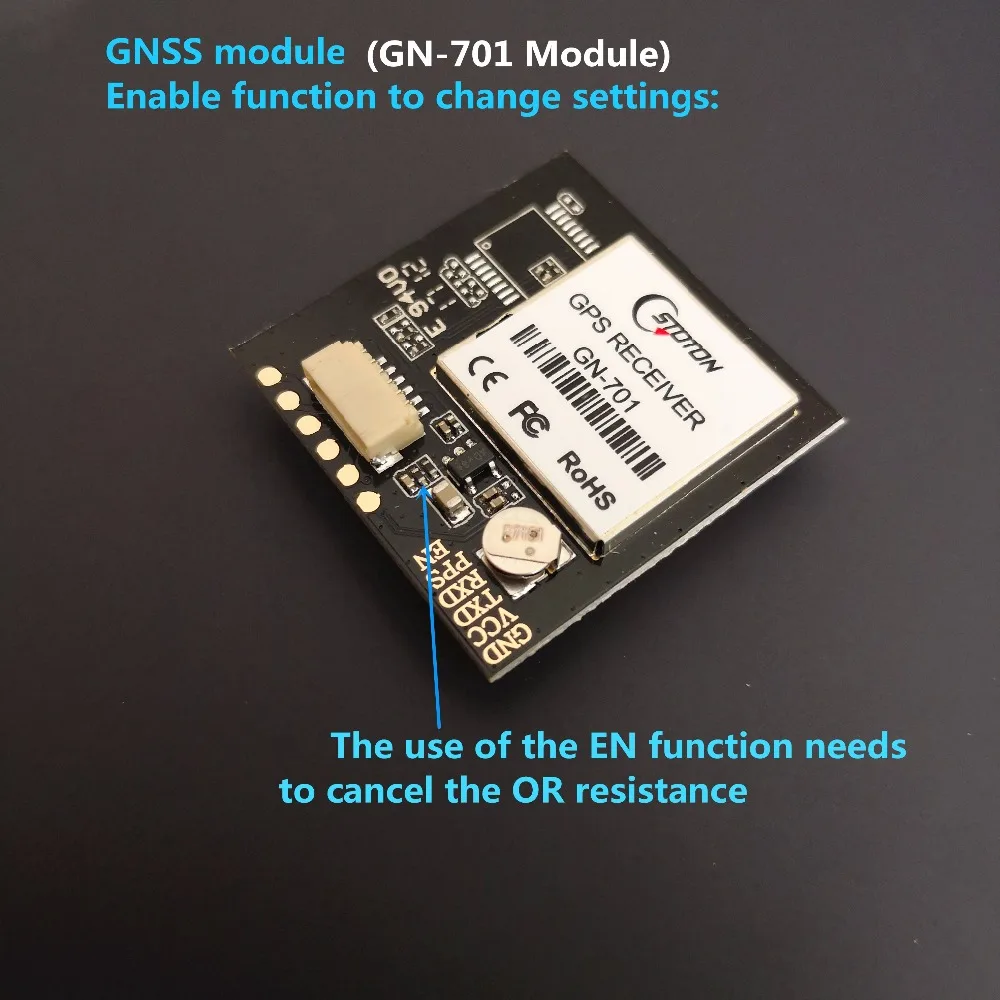 3,3-5 V ttl UAR gps Modue GN-701 GNSS модуль антенный приемник, встроенная вспышка, NMEA0183 TOPGNSS