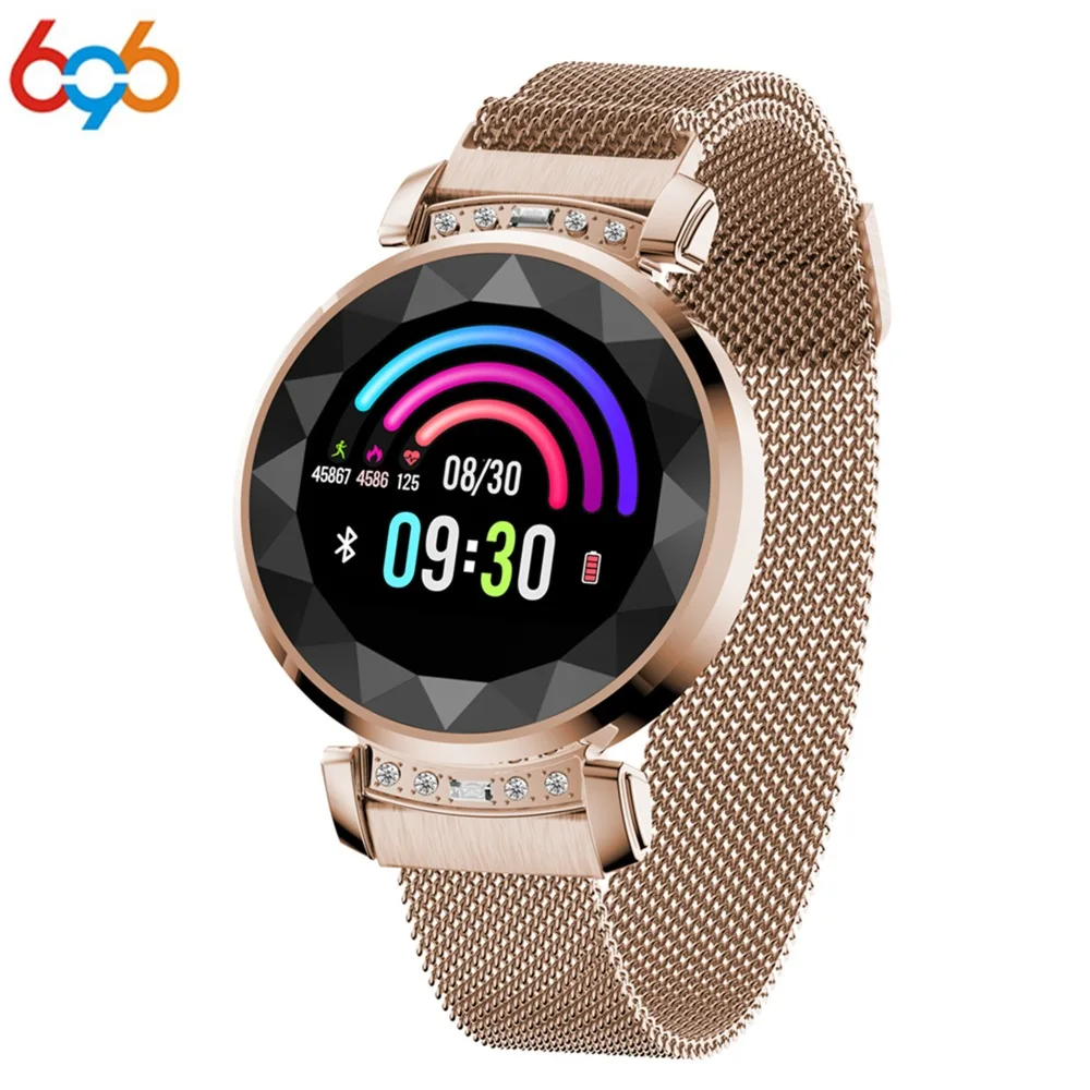 

H2 plus Smart watch Waterproof Women ladies fashion Smartwatch Heart rate monitor Fitness Tracker For android and IOS