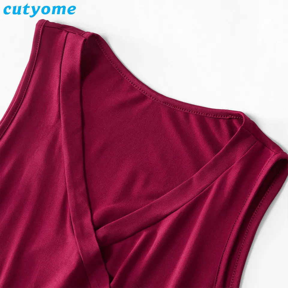 Mom And Daughter Family Sleeveless Patchwork Dress Clothes Matching Mommy And Me Women Kids Girls Floral Mother Dresses Outfits (7)