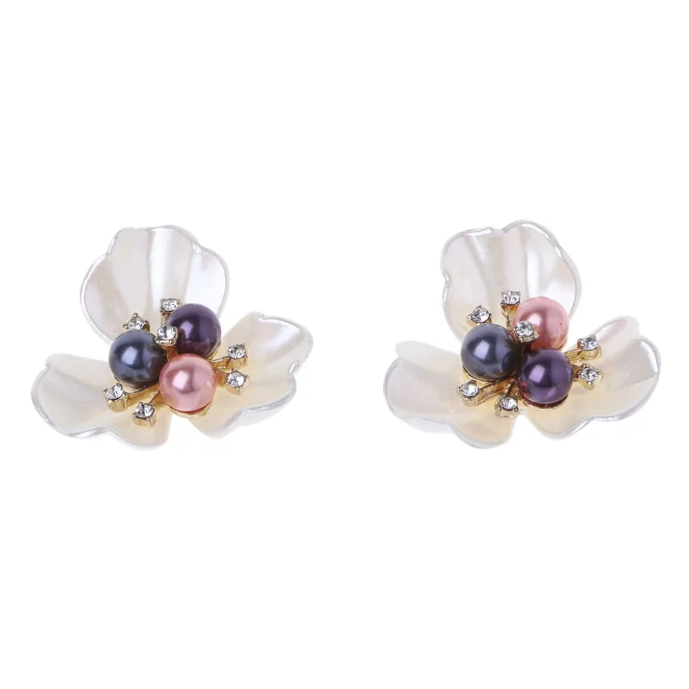 EYKOSI 2Pcs DIY Embroidered Sequins Beads Decorative Accessory Cloth Patch Shoe Clips EYKOSI 2Pcs DIY Embroidered Sequins Beads Decorative Accessory Cloth Patch Shoe Clips