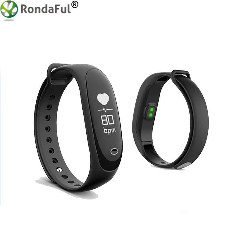 New Blood Pressure Test Smart Bracelets Heart Rate Pedometer Calorie Tracker Sport Bracelet for Men Android