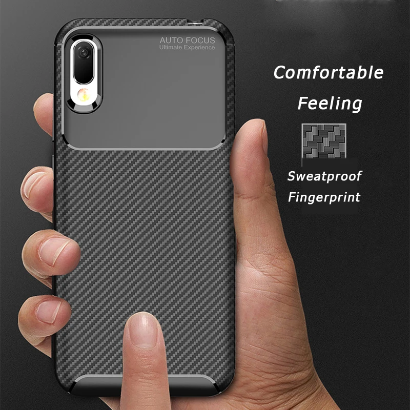 Y6 Pro Case For Huawei 2019 Nova 4 Mate 20 Lite Soft Silicone Backet Y 6 ShockProof All-inclusive Protection Cover |