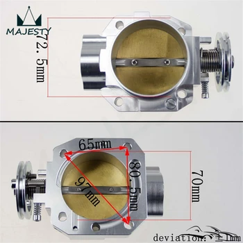 

Aluminum 70mm Throttle Body H**onda B16 B18 C**ivic A**CURA Integra SI CRX GSR