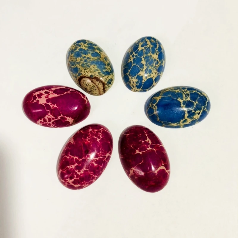 Wholesale 3pcs/lot Imperial jasper Sediment Jasper Bead 20x30mm oval Gem stone cabochons jewelry