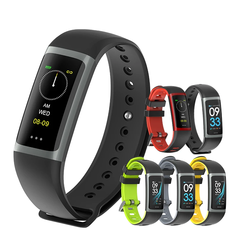 

READ Smart Fitness Bracelet Color Screen IP67 Waterproof Heart Rate Blood Pressure Oxygen Multi Sport Mode Band For Men Wom