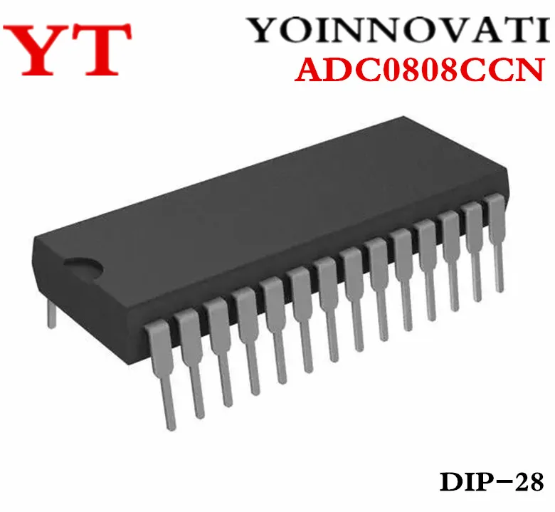 

10 шт./лот ADC0808CCN ADC0808 DIP-28 лучшее качество