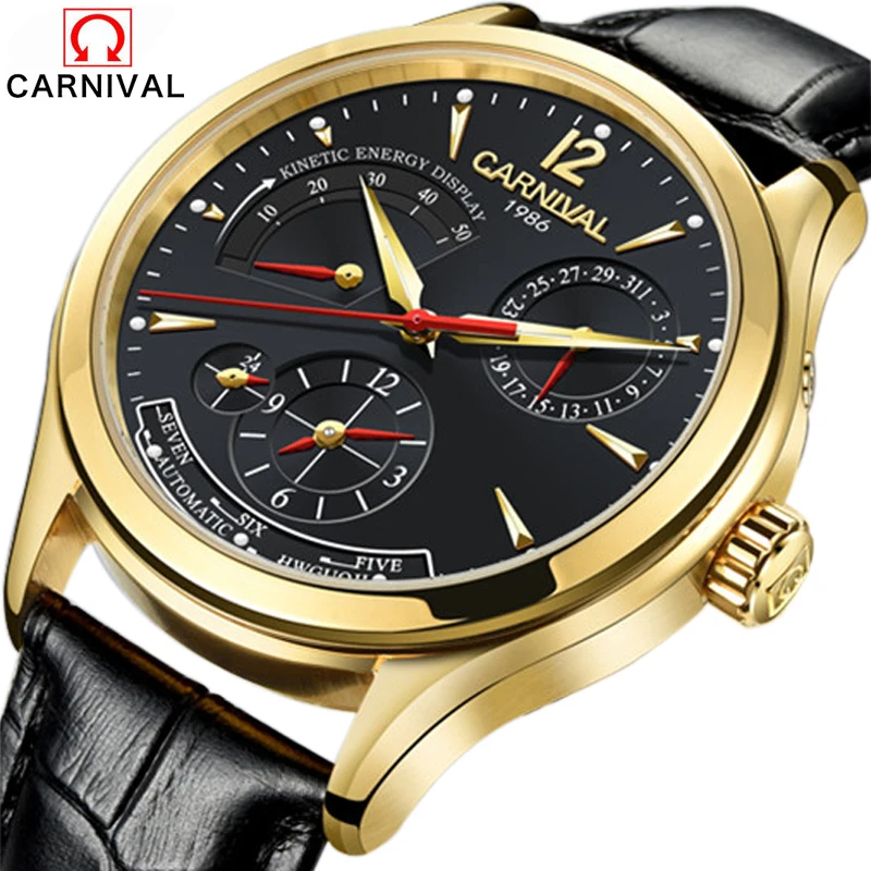 New Luxury brand Men Wrist watch Unique Design Style Automatic mechanical Watches Switzerland Carnival Famous Brand wristwatch New Luxury brand Men Wrist watch Unique Design Style Automatic mechanical Watches Switzerland Carnival Famous Brand wristwatch