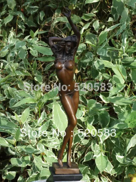 BEAUTIFUL QUALITY SIGNED EROTIC BRONZE STATUE NO RESERVE