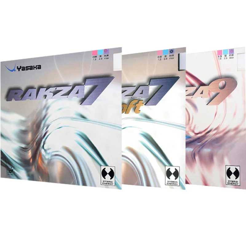 

Yasaka Original RAKZA 9 RK9 RK 7 RK 7 SOFT Pimples In Table Tennis Rubber hybid energy Pips-In Ping Pong Sponge Tenis De Mesa