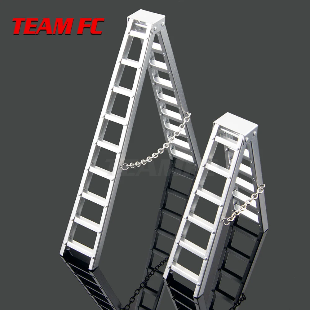 

100MM 150MM Aluminum Mini Ladder for 1:10 RC Rock Crawler Axial SCX10 90046 D90 D110 TAMIYA CC01 Traxxas TRX-4