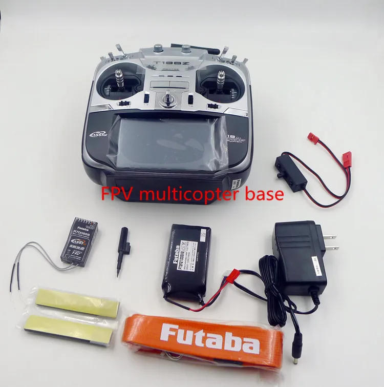 Передатчик Futaba T18SZ Tx 18 канальный цифровой пропорциональный R/C модель системы 1/2 с R7008SB приемник Rx для FPV системы