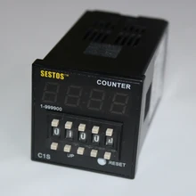 Sestos кодовый переключатель цифровой счетчик промышленный регистр Omron Реле 100-240 В C1S
