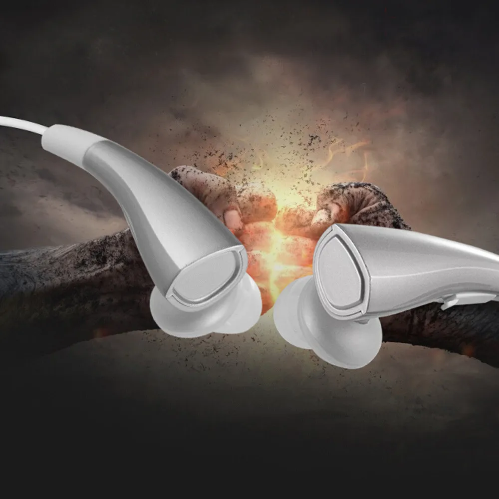 Earphone Bluetooth Wireless Earbuds Sports Stereo Headset Earpiece For SmartPhone Magnetic Noise Reduction With Mic Earbuds Earphone Bluetooth Wireless Earbuds Sports Stereo Headset Earpiece For SmartPhone Magnetic Noise Reduction With Mic Earbuds