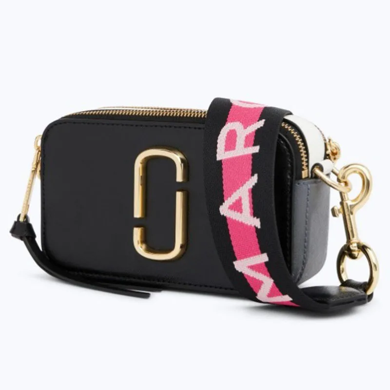 

100% Genuine Leather high quality designer brand women messenger bags female shoulder bag panelled mj Camera Bag Girl gift