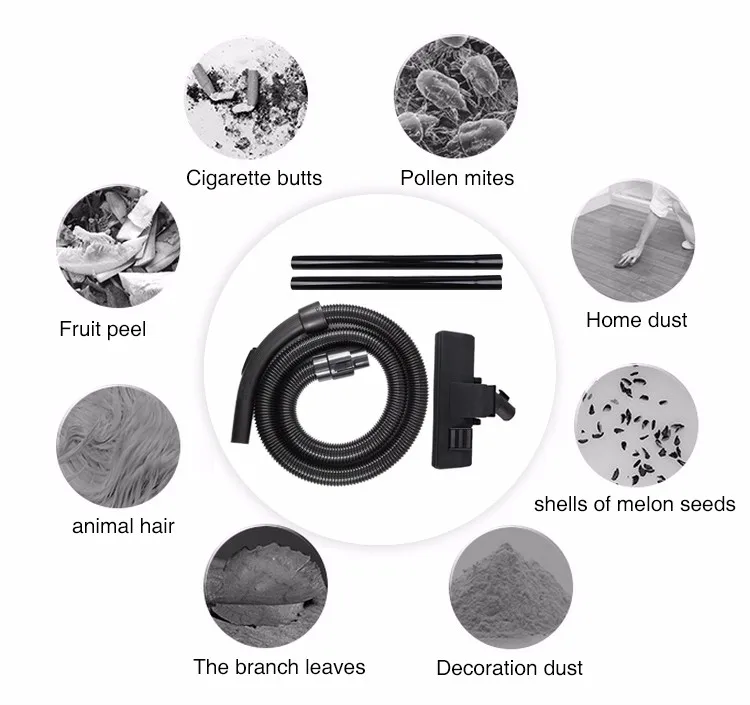 Диаметр 32 мм запасные части черный шланг + щетка для пола + прямая труба для пылесоса для QW12T-05F QZ865 QW12T-608 и т. д