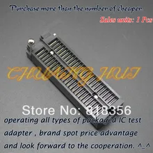 DIP48 гнездо DIP48 Гнездо для ИС/IC Тесты разъем шаг = 2,54 мм