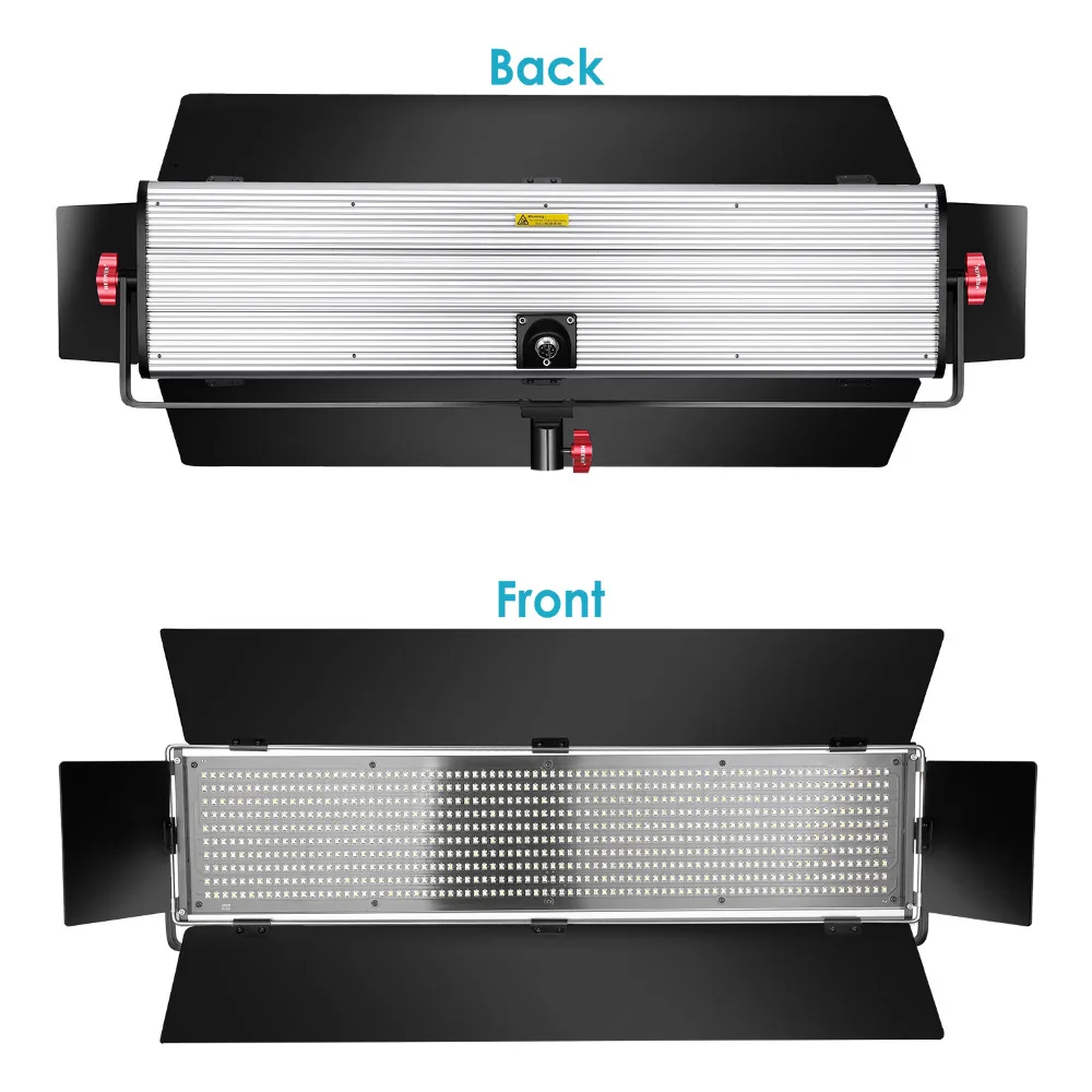 Neewer Dimmable Bi-color SMD LED with U Bracket and Barndoor Professional Video Light for Studio YouTube Product Photography | Электроника