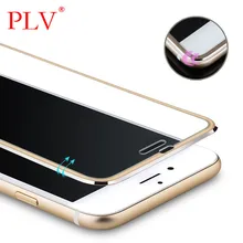 Clear Front Screen Protector For iPhone 6 7 8 Tempered Glass Full Cover Curved 3D Edge Titanium For iPhone 6 6s 7 7 8 Plus Glass