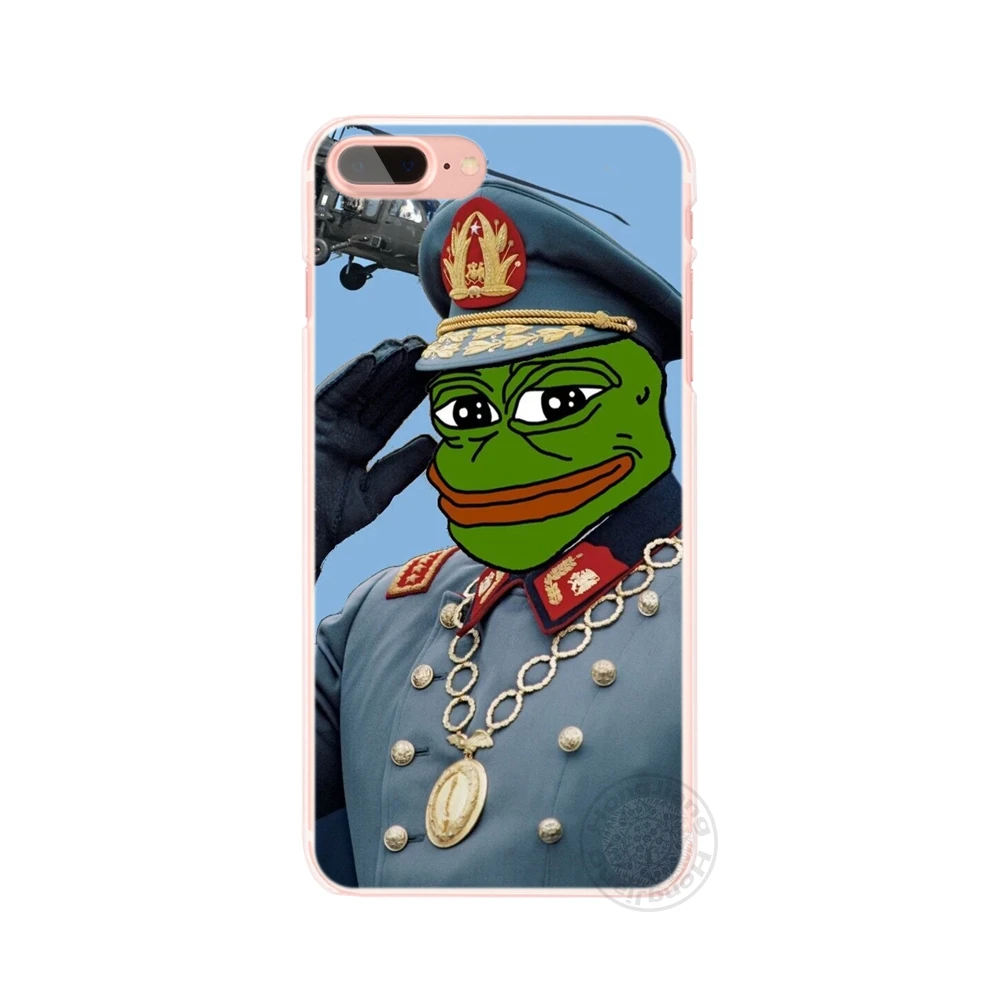 HAMEINUO интернет Meme Smug лягушка Пепе Чехол для мобильного телефона для iphone 6 4 4s 5 5s SE 5c 6 6s 7 8 X plus