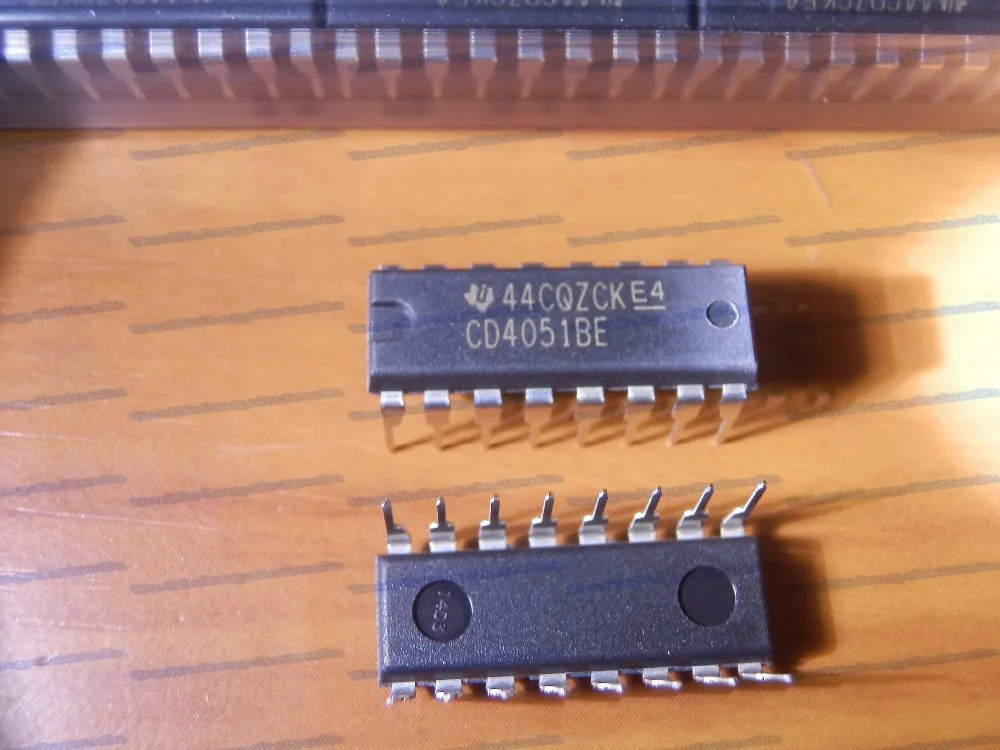 

20PCS/lot CD4051 CD4051BE DIP16 IC MUX/DEMUX 8X1