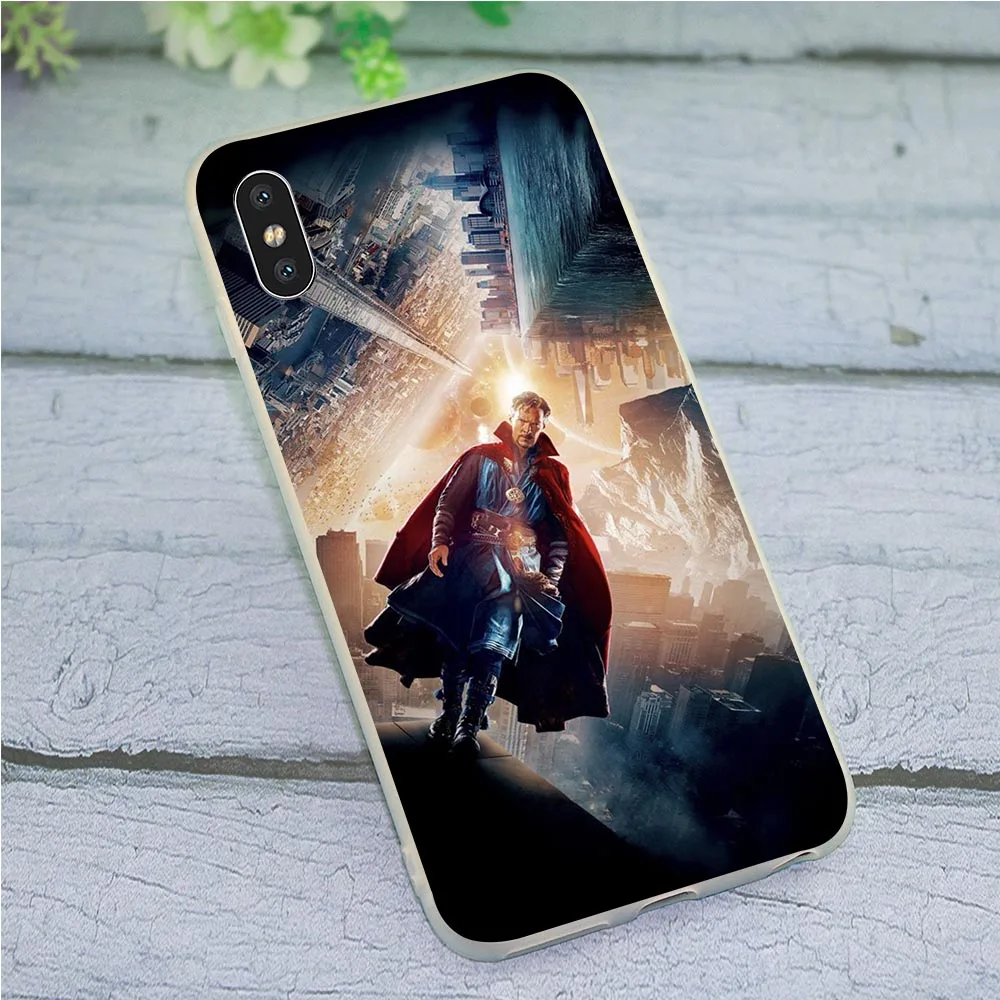 Мягкий чехол для телефона из ТПУ iPhone 6 с доктором странным 7 XR X 8 Plus 5 6S 5S SE Xs Max чехлы