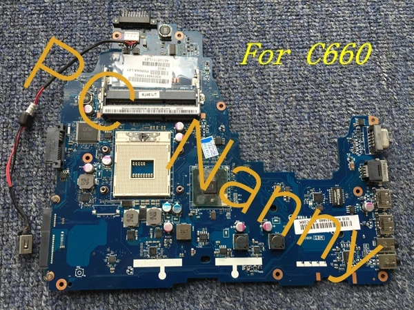 For Toshiba K000111440 Satellite Pro C660-219 Laptop Intel Motherboard - PWWAA LA-6842P HM55 S989