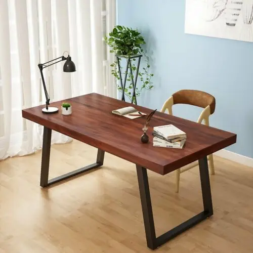 Writing Desk Large Solid Wood Computer Desk Home Office Furniture