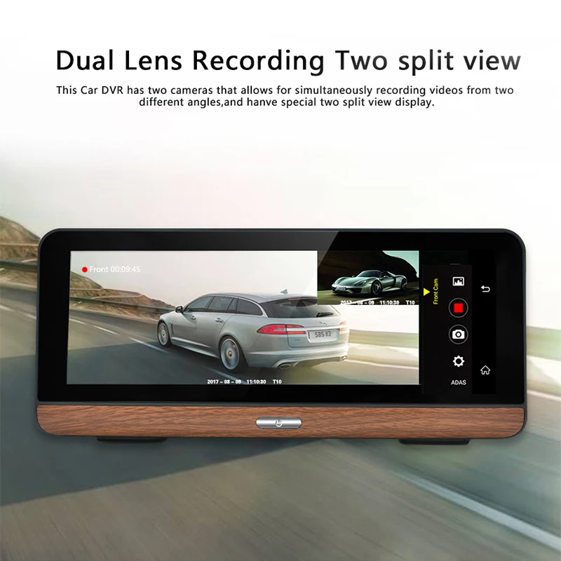 Junsun E31 4 г автомобиля GPS DVR Камера 7.80 &quotAndroid 5.1 1080 P видео Регистраторы с двумя