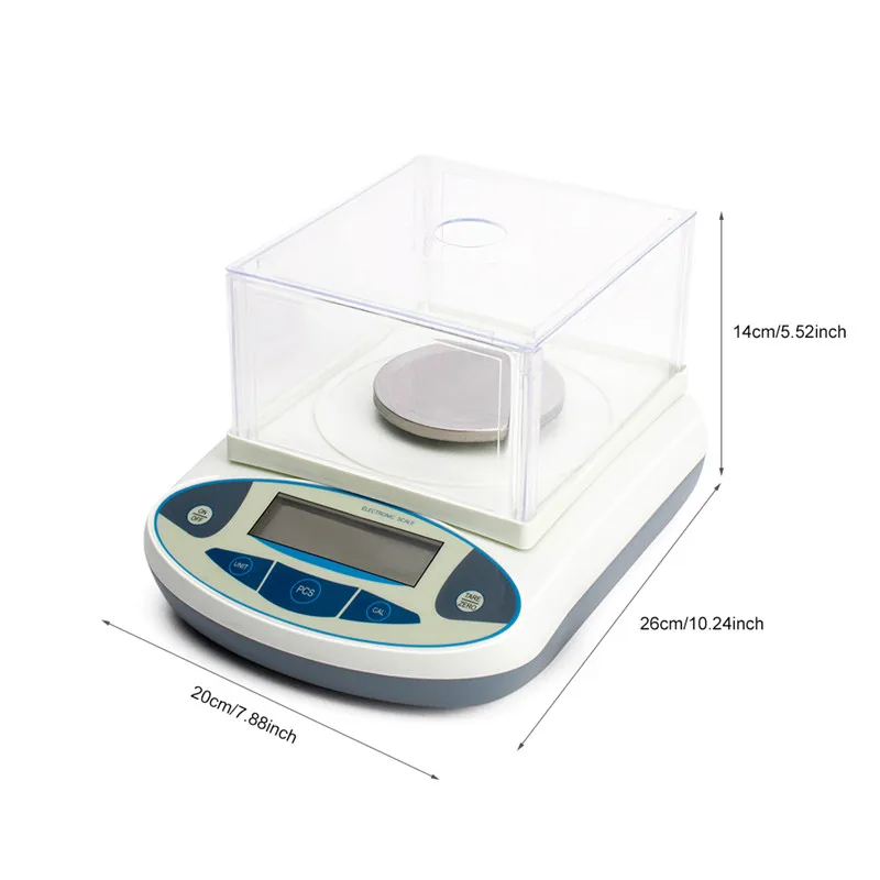 400 г/0,001 г Высокая точность научная лаборатория цифровой аналитический электронный баланс лаборатории весит весы ювелирные изделия детские весы