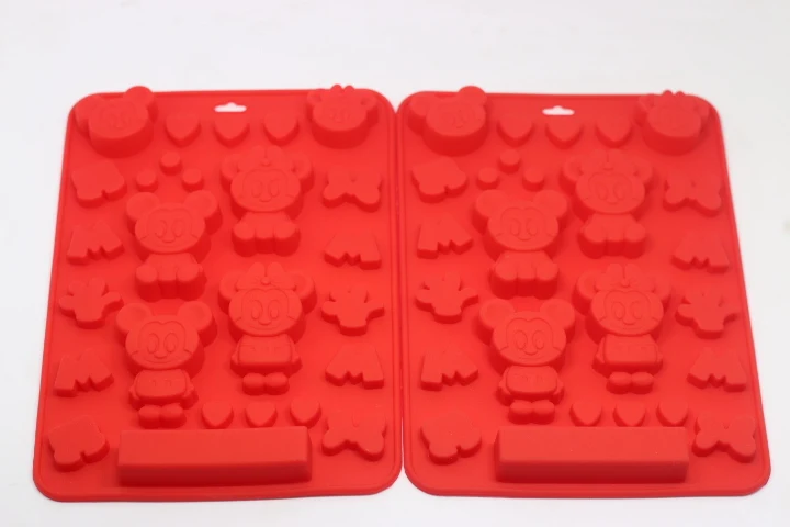 

Mickey Minnie silicone cake mould chocolate mould the ice mold