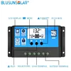 Controlador de carga Solar automático 10a/20A/30A 12V 24V controlador de carga Solar PWM con Panel LCD Solar regulador PV hogar ► Foto 1/6