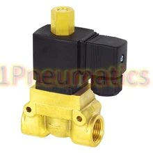 Нормально разомкнутый 1/2 ''высокого электромагнитный нагнетательный клапан из термостойкого фторополимера DC12V, D24V, AC110V или AC220V JT5231015K