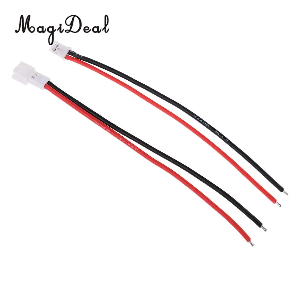 10Pcs RC Upgrade Parts 55mm JST-PH 2.0 Connector Wire Cable Line Adapter for RC Model Lipo Battery Charger RC Vehicle Model Acc