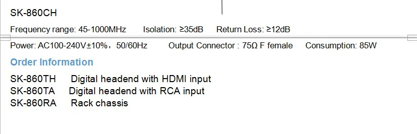 SK-860TA модулирующий преобразователь 16 в 1 выход 16 AV RCA кодер в один из RF DVB-T модулятор Вещательного Оборудования