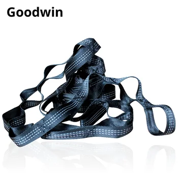 

Super Strong Hammock Strap Hanging Hammock Belt Hamaca Hamak for Camping Traveling Portable Hanging Tree Rope 12KN Free shipping