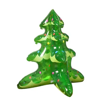 

Cute Inflatable Christmas Tree Lightweight Green Durable Safe Inflatable Tree for Stage Decoration Festival Christmas Day