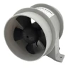 Marine 12V Quiet Blower Water Resistant High Air Flow - 4 Inch Diameter Corrosion resistant nickel-plated motor housing ► Photo 2/6