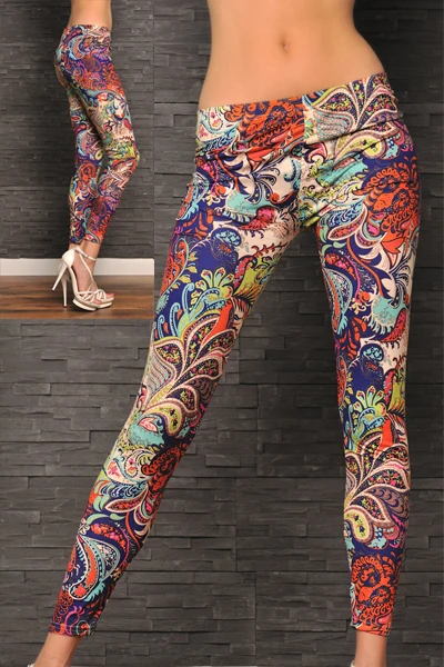

Free Shipping Sexy Leggings Fashion 2019 Bandage Women Pants Summer Pattern Graffiti Doodle Printing Leggings For Women