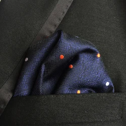 Fashion Polyester Paisley Handkerchiefs For Mens Pocket Square Towel Men's Business Suits Mixed-color Ploka Dots Pocket Hankies Fashion Polyester Paisley Handkerchiefs For Mens Pocket Square Towel Men's Business Suits Mixed-color Ploka Dots Pocket Hankies