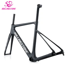 2018 carbon bicycle frames road bike frame disc brake frameset T800 ultralight 1100g 48cm 51cm 54cm seat post matt balck racing