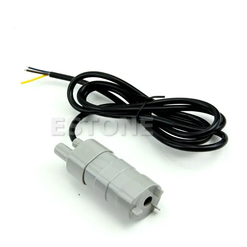 

6-12V DC 1.2A Micro Submersible Motor Water Pump 5M 14L/Min 600L/H