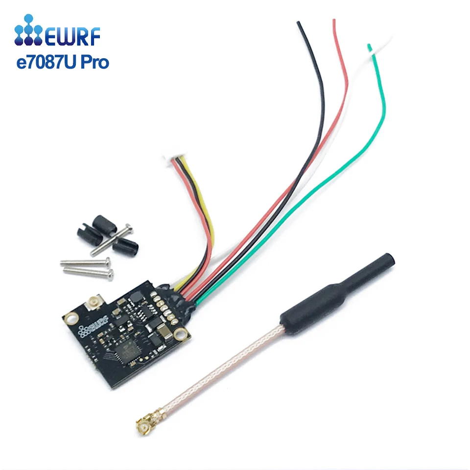 

e7087U Pro 5.8G 48CH FPV Transmitter 25/100/200mW PitMode Support OSD SBUS DC 5-24V for FOXEER Micro Swift Caddx Turbo Micro F2