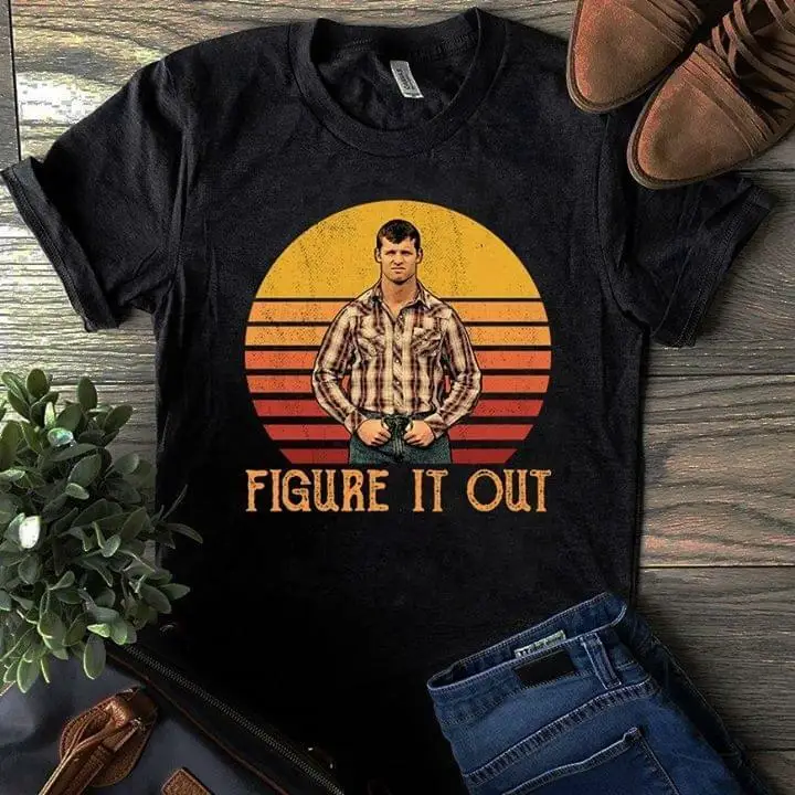Letterkenny Figure It Out Men'S Dark Heather T Shirt Cotton S 4Xl Us Supplier |