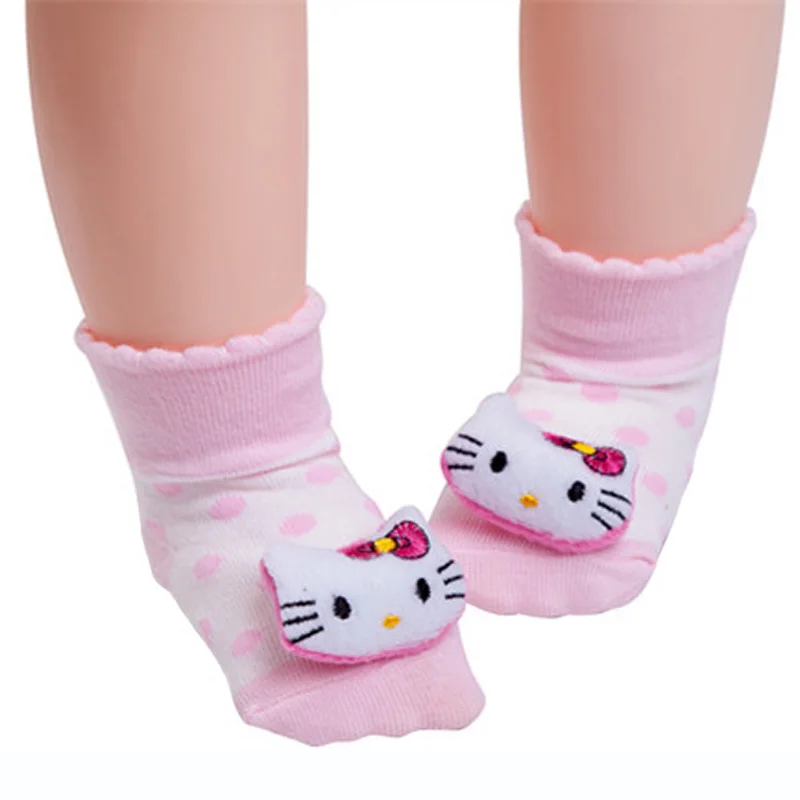 0 10M Baby Toy Soft Cute Animal Doll Cotton Socks Toy Antislipping Socksbaby toysbaby toy